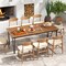 Costway 79" Outdoor Dining Table 8-Person Patio Table with 1.9" Umbrella Hole